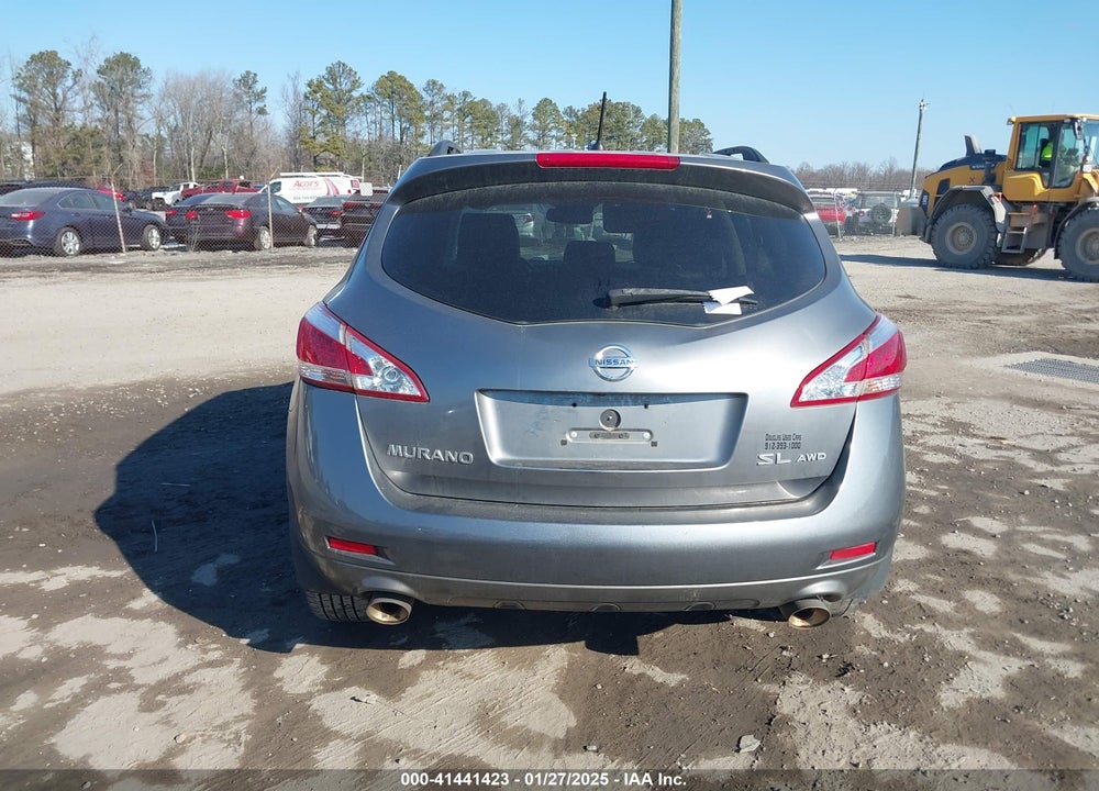 2014 NISSAN MURANO VIN: JN8AZ1MW8EW510541