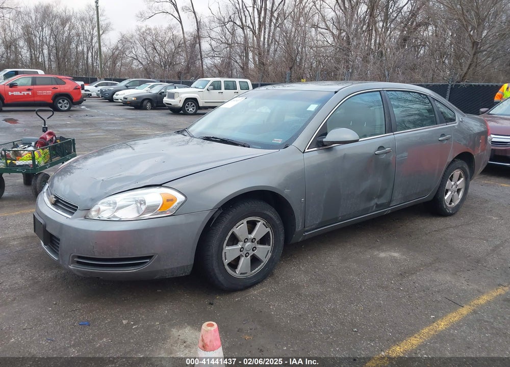 2008 CHEVROLET IMPALA VIN: 2G1WT55K289137685