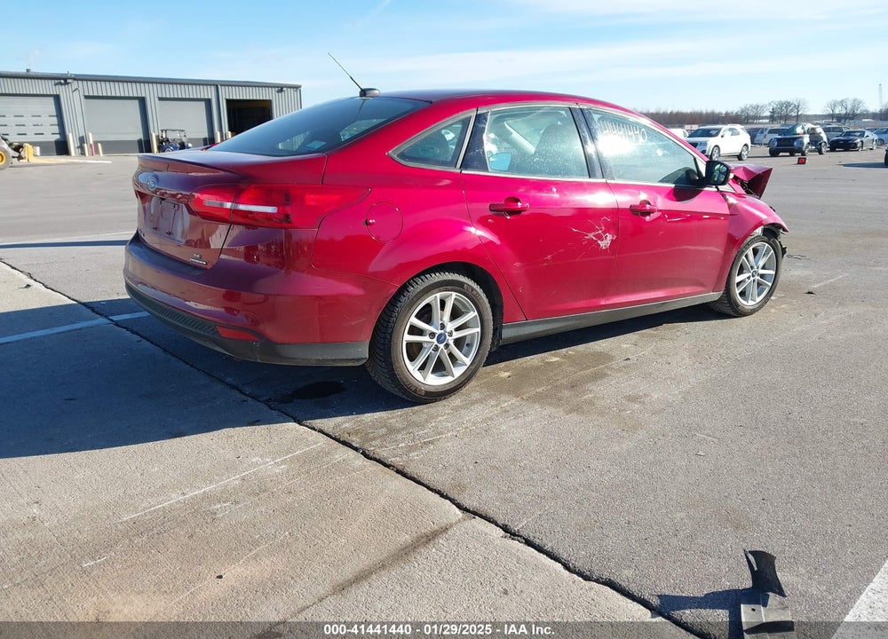 2016 FORD FOCUS VIN: 1FADP3F27GL378791