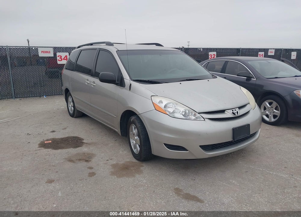 2007 TOYOTA SIENNA LE VIN: 5TDZK23C87S023603