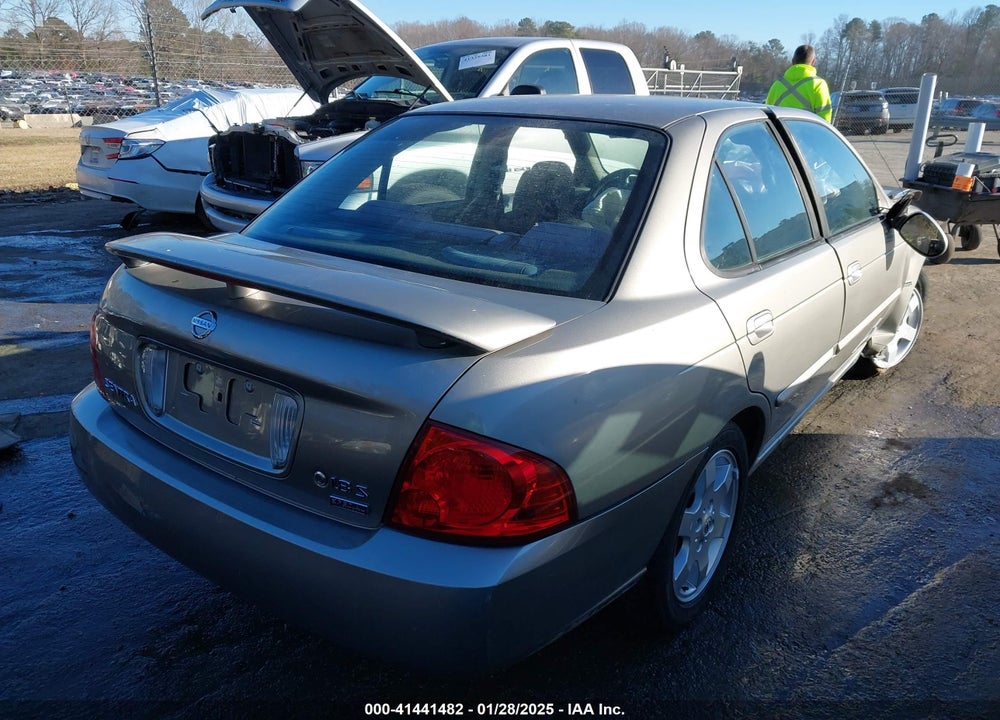 2006 NISSAN SENTRA VIN: 3N1CB51D86L528759