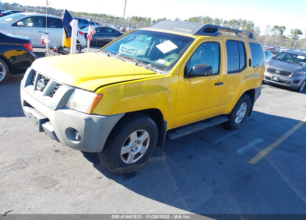 2007 NISSAN XTERRA S VIN: 5N1AN08W67C513661
