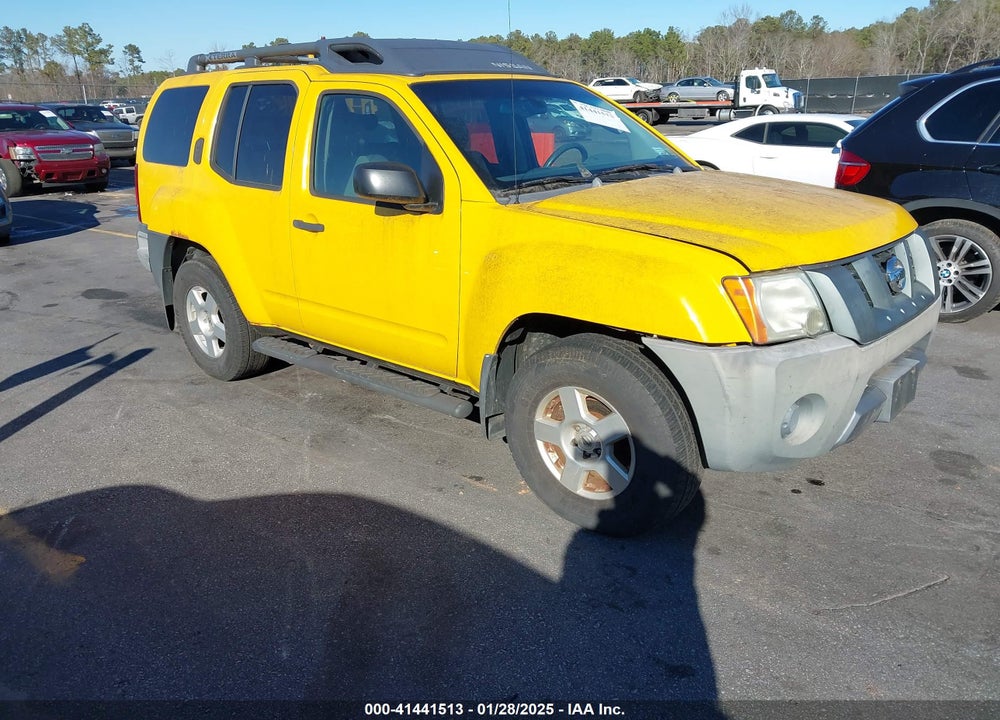 2007 NISSAN XTERRA S VIN: 5N1AN08W67C513661