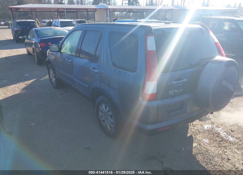 2006 HONDA CR-V SE VIN: JHLRD78996C049912