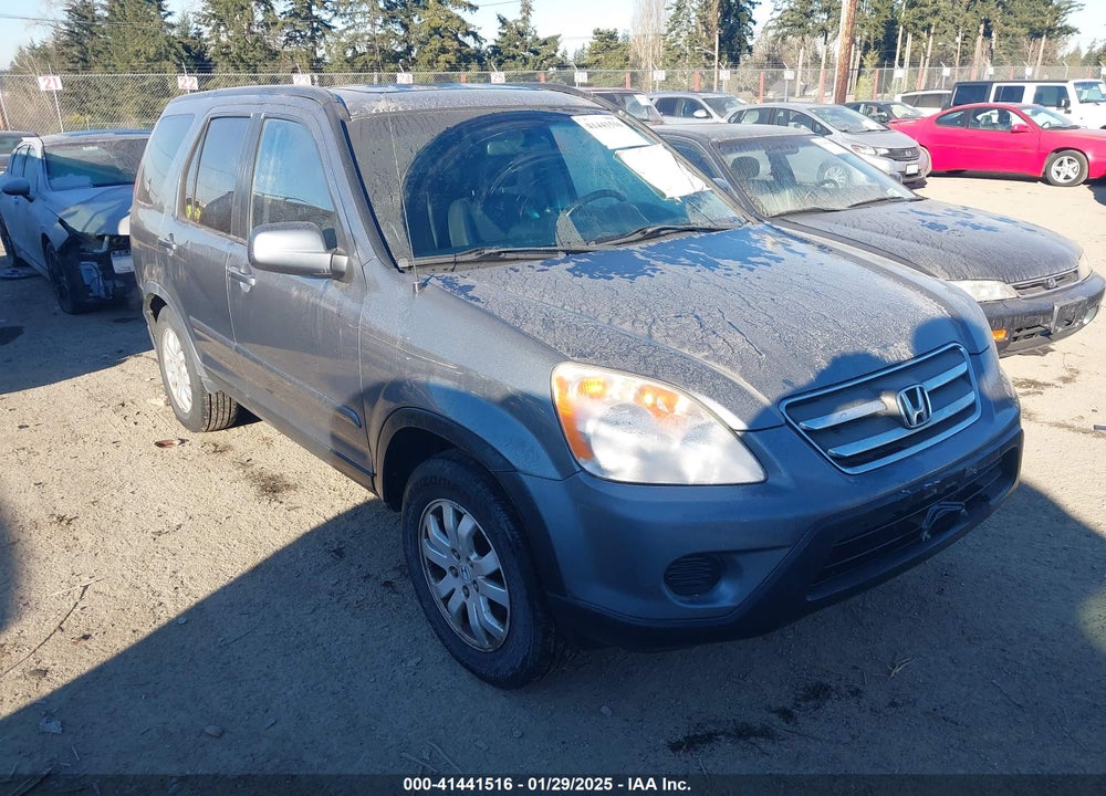 2006 HONDA CR-V SE VIN: JHLRD78996C049912
