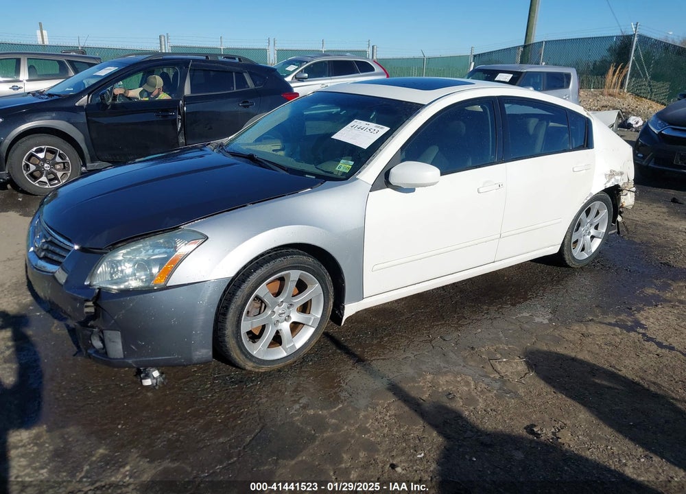 2008 NISSAN MAXIMA VIN: 1N4BA41E08C835135