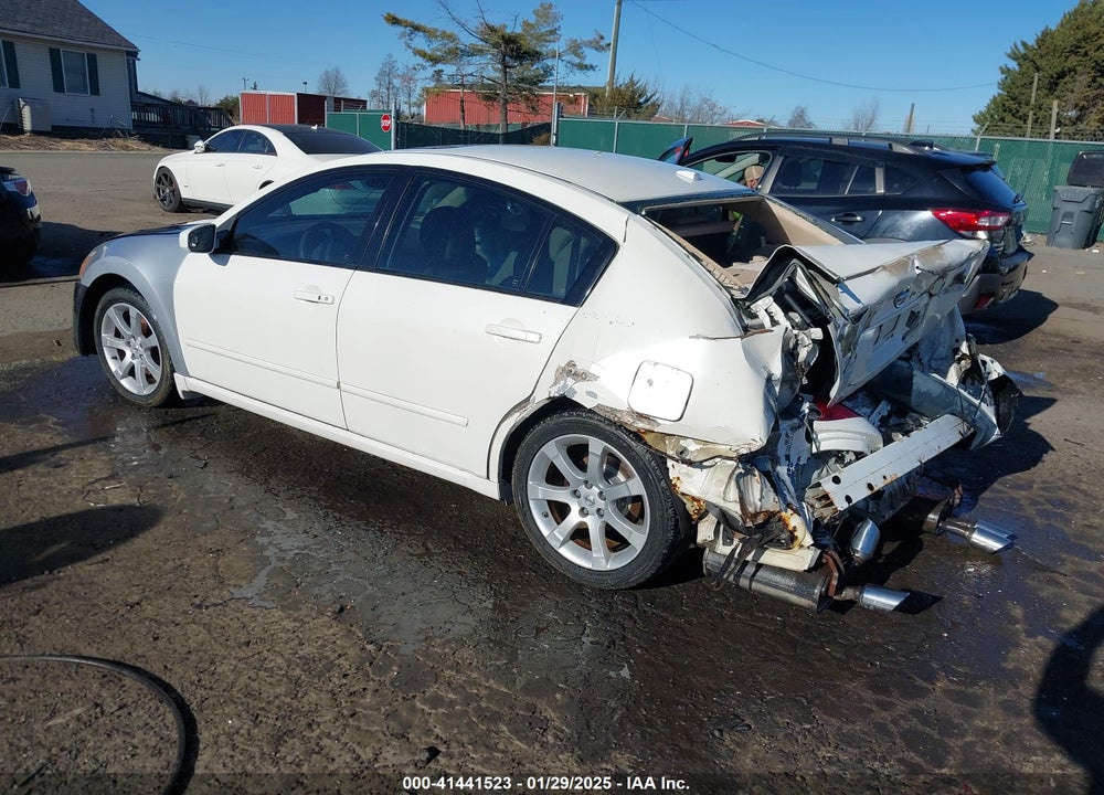2008 NISSAN MAXIMA VIN: 1N4BA41E08C835135