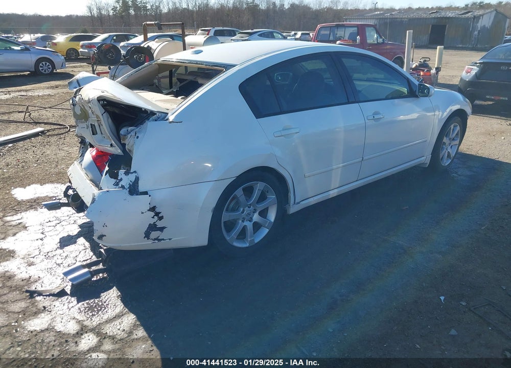 2008 NISSAN MAXIMA VIN: 1N4BA41E08C835135