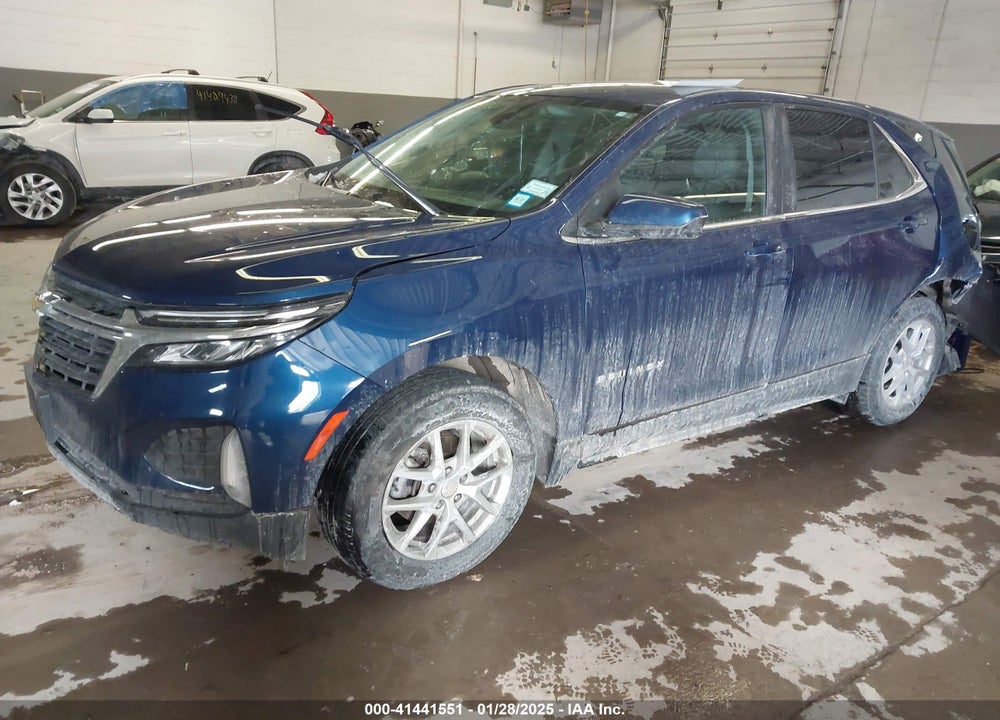 2022 CHEVROLET EQUINOX AWD LT VIN: 3GNAXUEV1NL102243