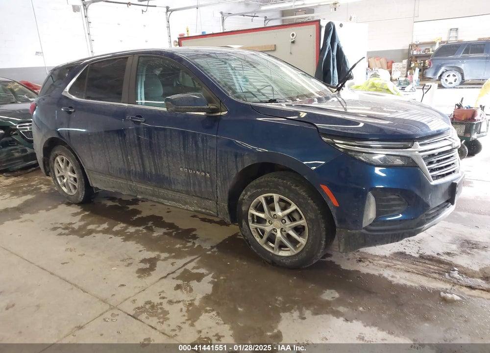 2022 CHEVROLET EQUINOX AWD LT VIN: 3GNAXUEV1NL102243