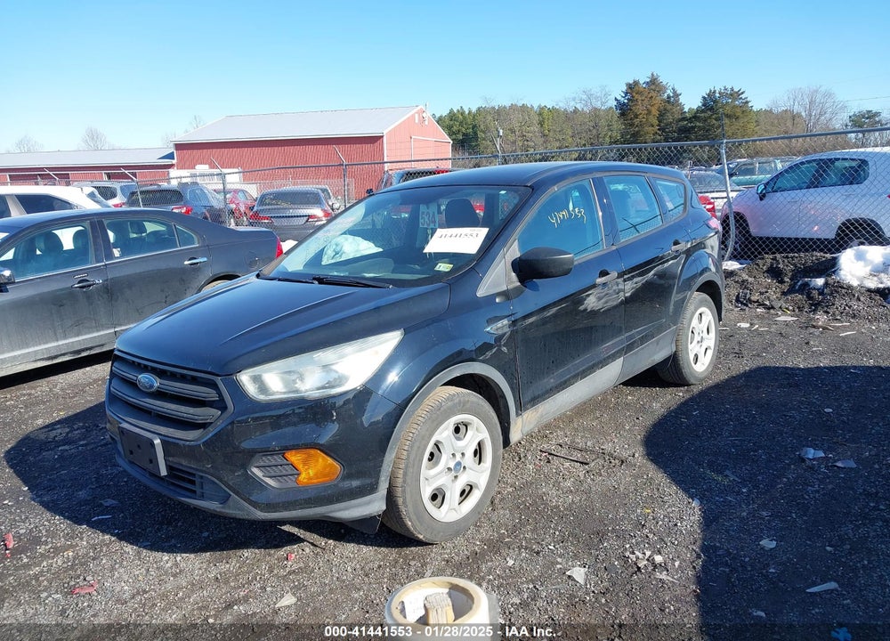 2017 FORD ESCAPE S VIN: 1FMCU0F70HUC31907