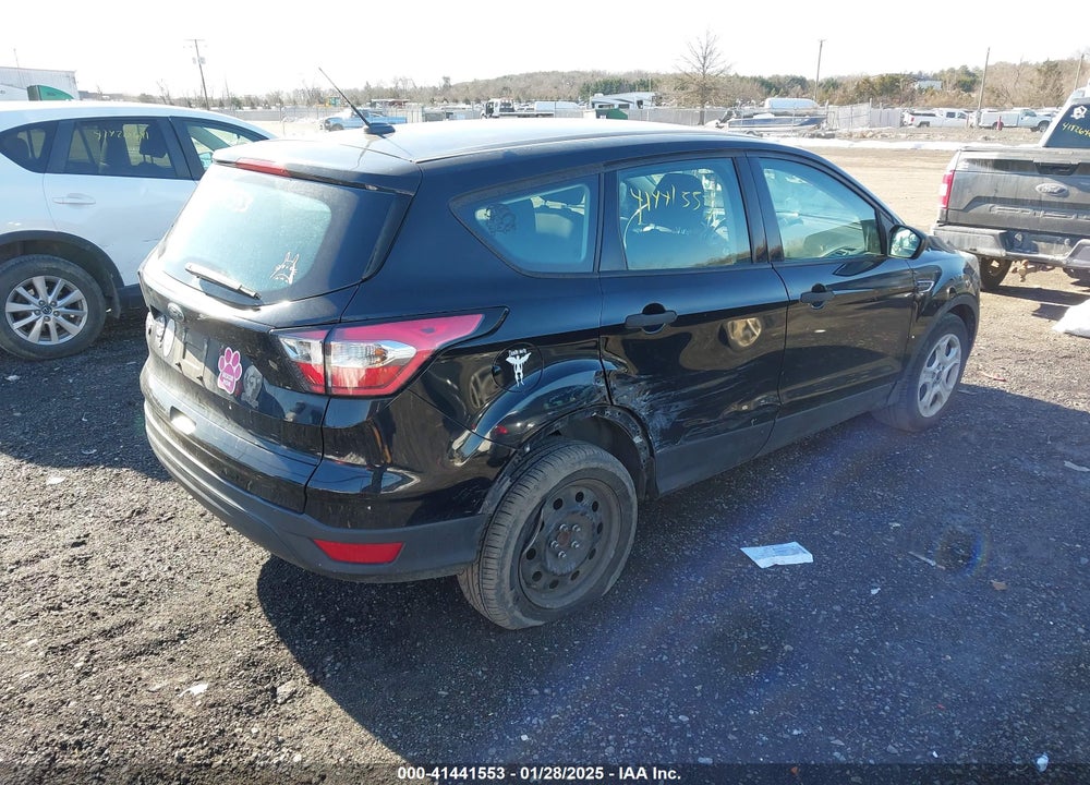 2017 FORD ESCAPE S VIN: 1FMCU0F70HUC31907