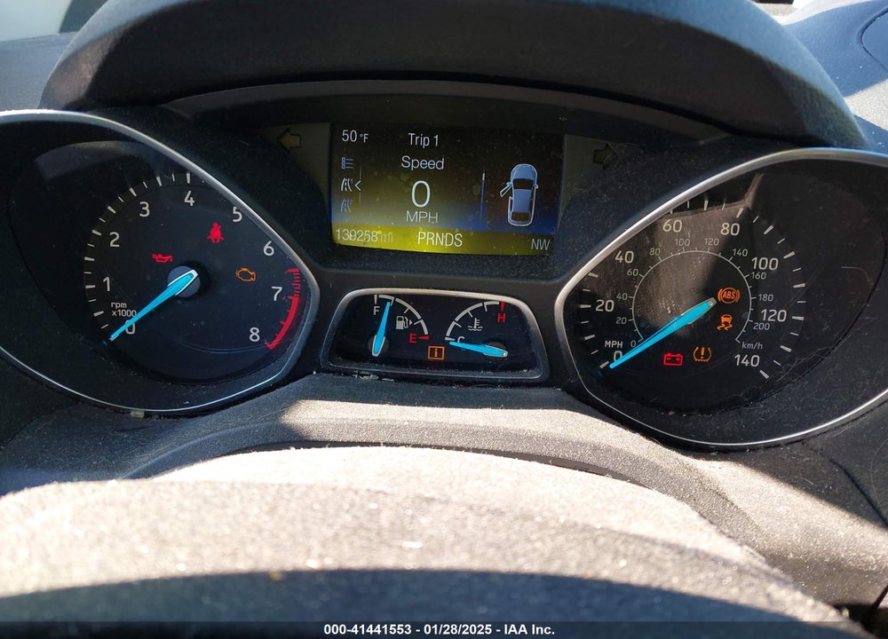 2017 FORD ESCAPE S VIN: 1FMCU0F70HUC31907
