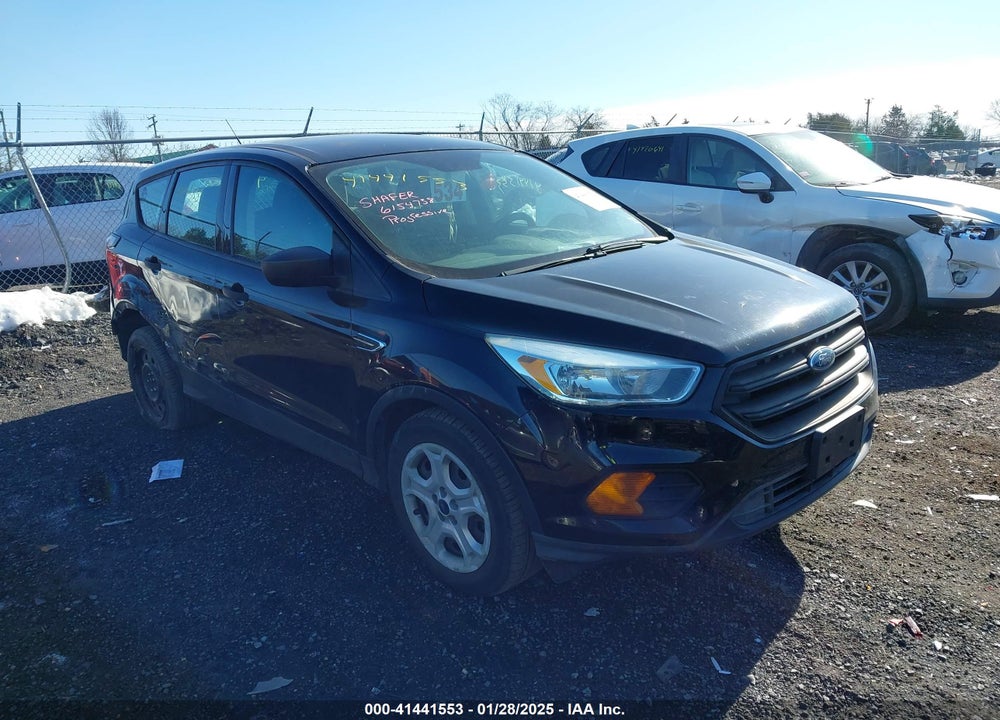 2017 FORD ESCAPE S VIN: 1FMCU0F70HUC31907