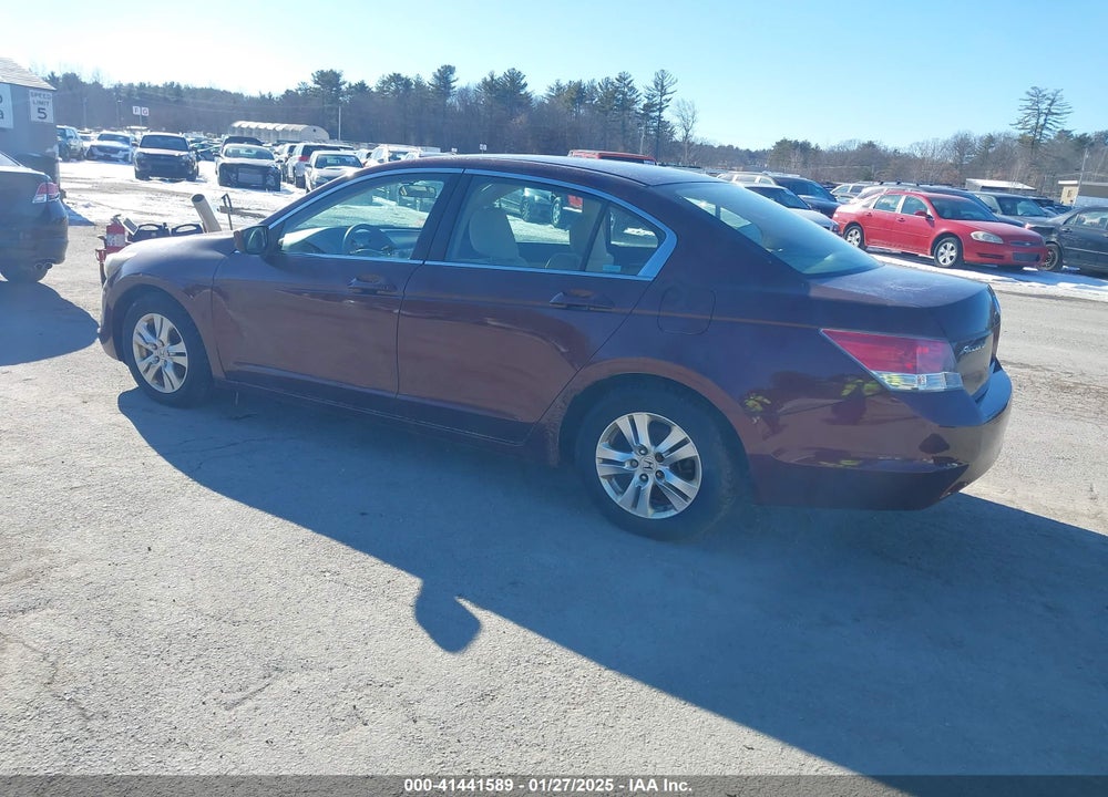 2009 HONDA ACCORD 2.4 LX-P VIN: 1HGCP26499A070524