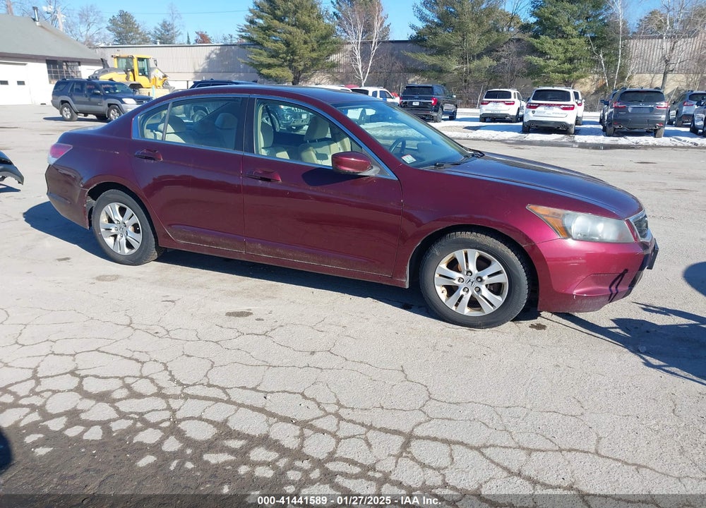 2009 HONDA ACCORD 2.4 LX-P VIN: 1HGCP26499A070524
