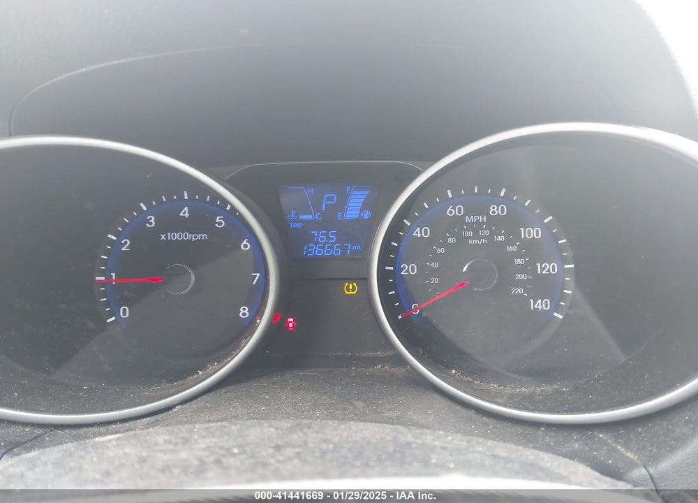 2013 HYUNDAI TUCSON GLS VIN: KM8JUCAC5DU731942