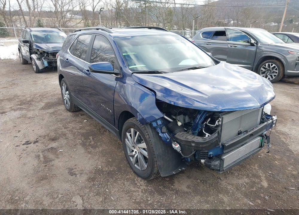 2022 CHEVROLET EQUINOX AWD LT VIN: 3GNAXUEV7NL278195