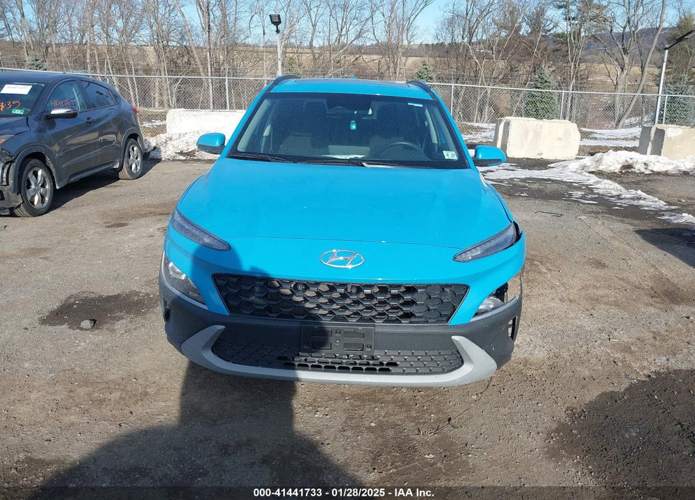 2022 HYUNDAI KONA SEL VIN: KM8K3CABXNU908341
