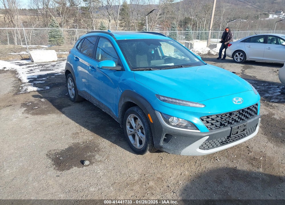 2022 HYUNDAI KONA SEL VIN: KM8K3CABXNU908341