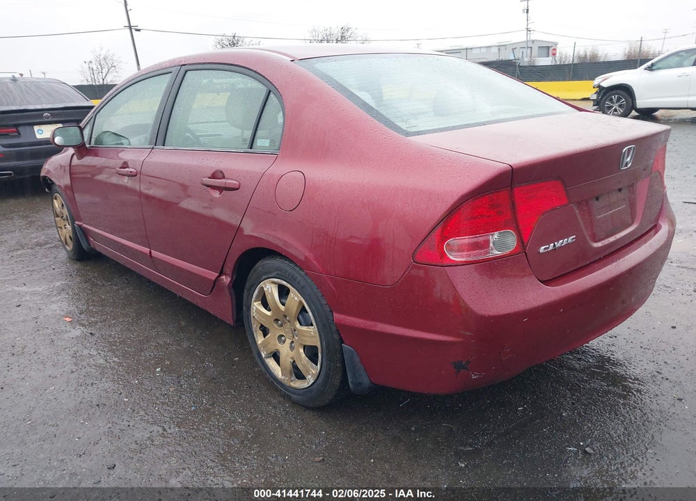 2007 HONDA CIVIC LX VIN: 1HGFA16527L004674