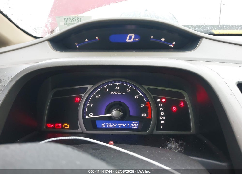 2007 HONDA CIVIC LX VIN: 1HGFA16527L004674