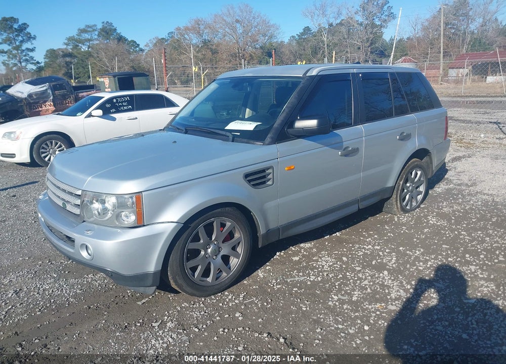 2008 LAND ROVER RANGE ROVER SPORT HSE VIN: SALSK25438A154307