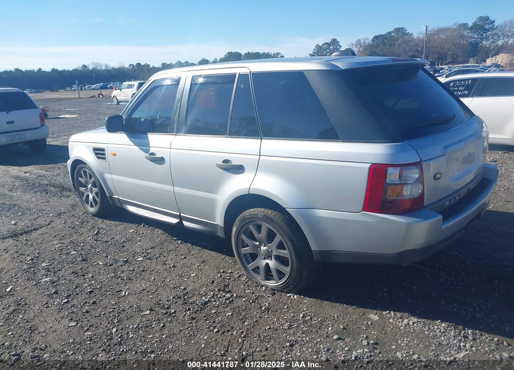 2008 LAND ROVER RANGE ROVER SPORT HSE VIN: SALSK25438A154307