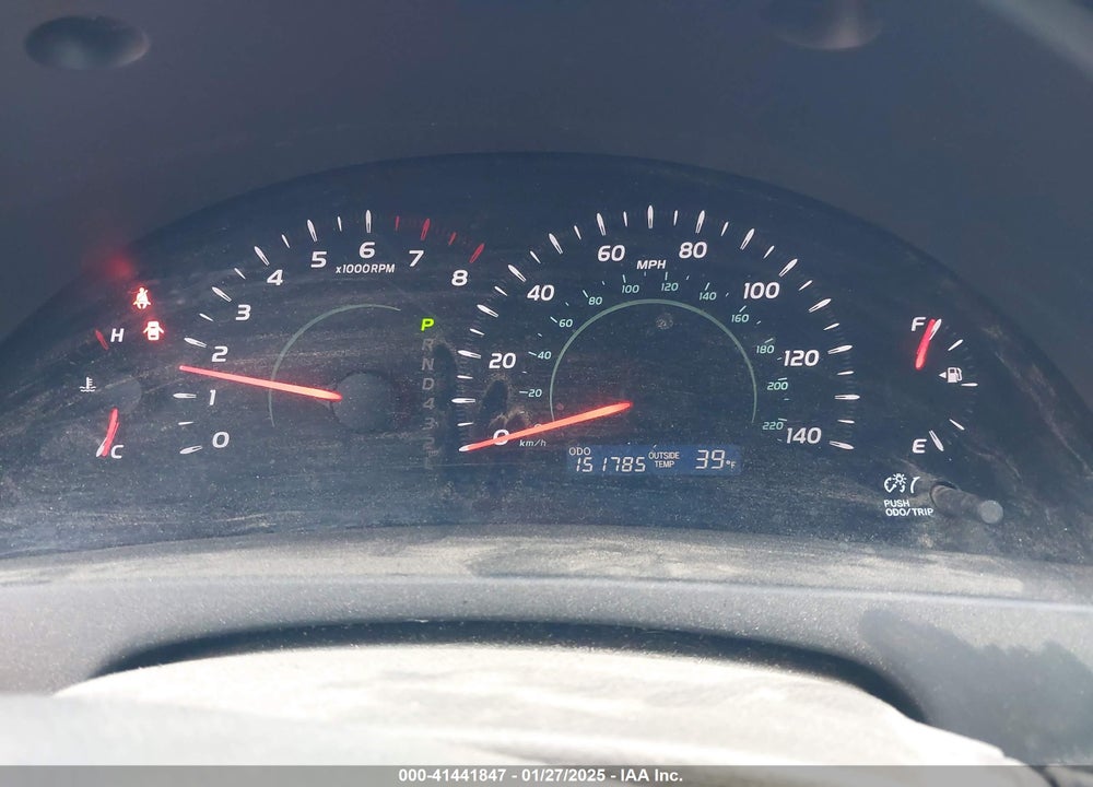 2007 TOYOTA CAMRY VIN: 4T1BE46K97U164128
