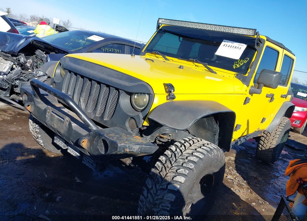 2008 JEEP WRANGLER UNLIMITED X VIN: 1J4GA39108L534578