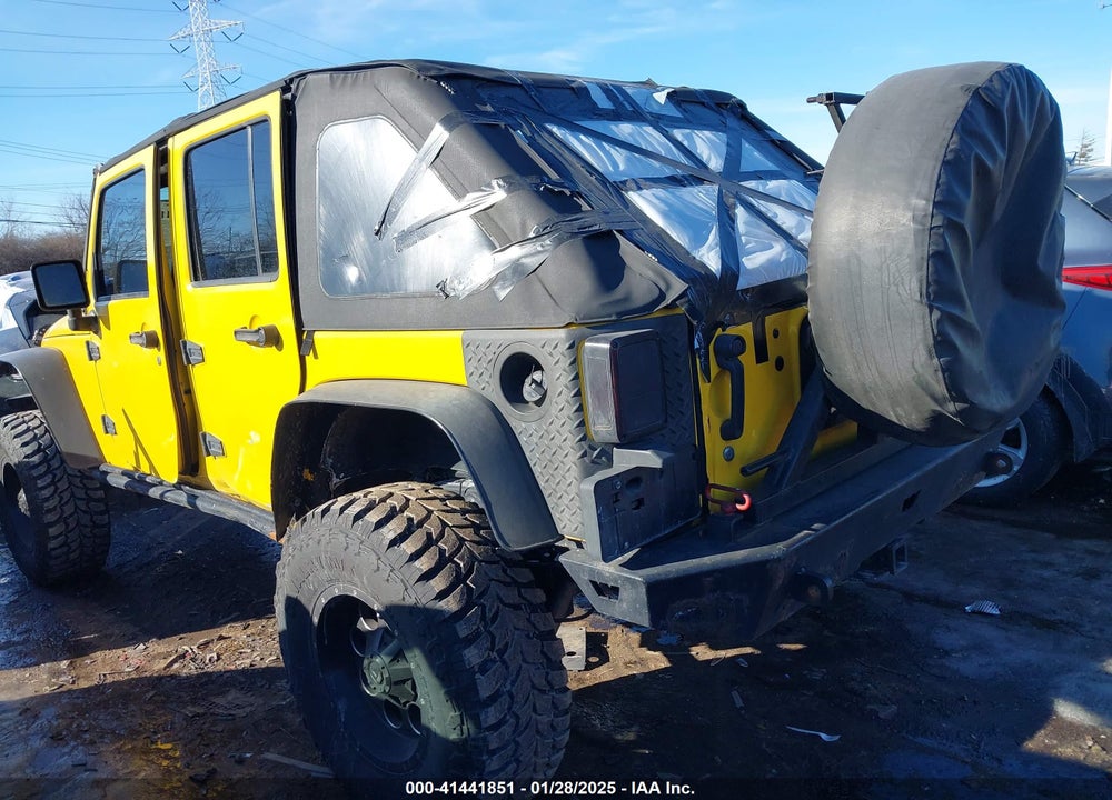 2008 JEEP WRANGLER UNLIMITED X VIN: 1J4GA39108L534578