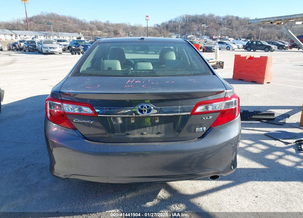2012 TOYOTA CAMRY HYBRID VIN: 4T1BD1FK0CU058761
