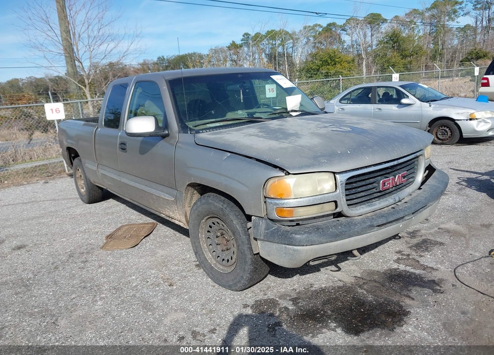 2002 GMC SIERRA 1500 SLE VIN: 2GTEC19T221357087