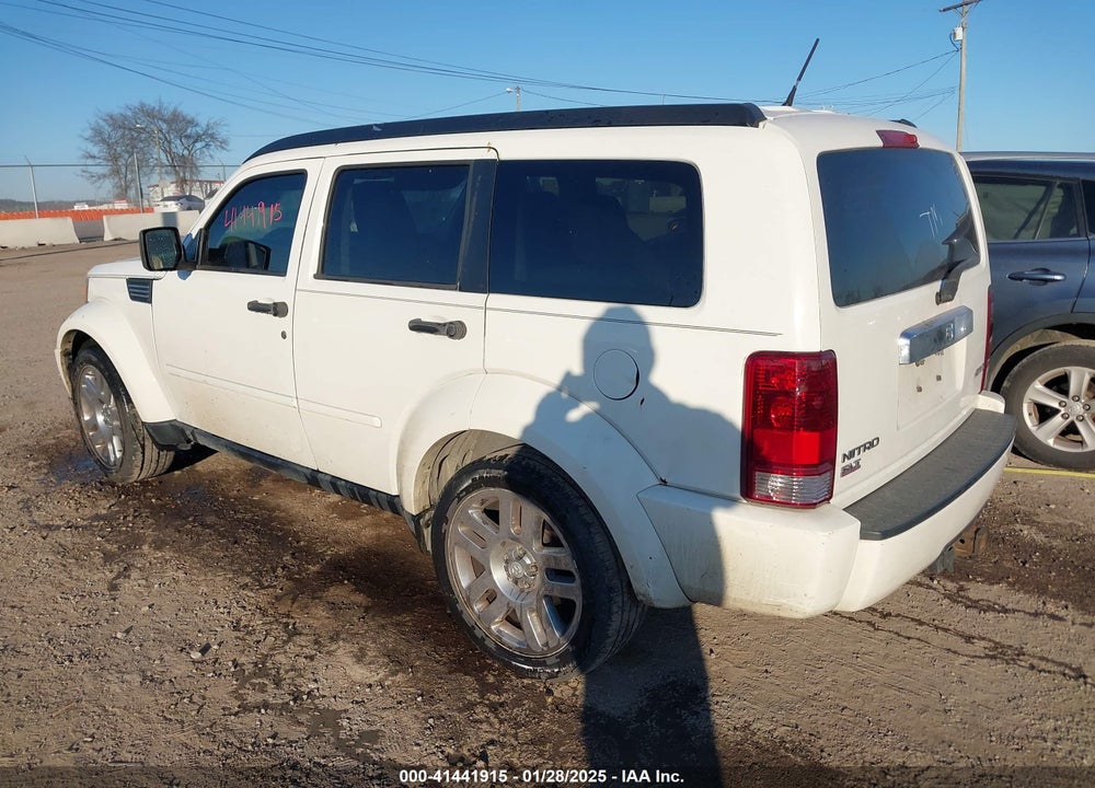 2007 DODGE NITRO SLT/RT VIN: 1D8GU58K67W692313