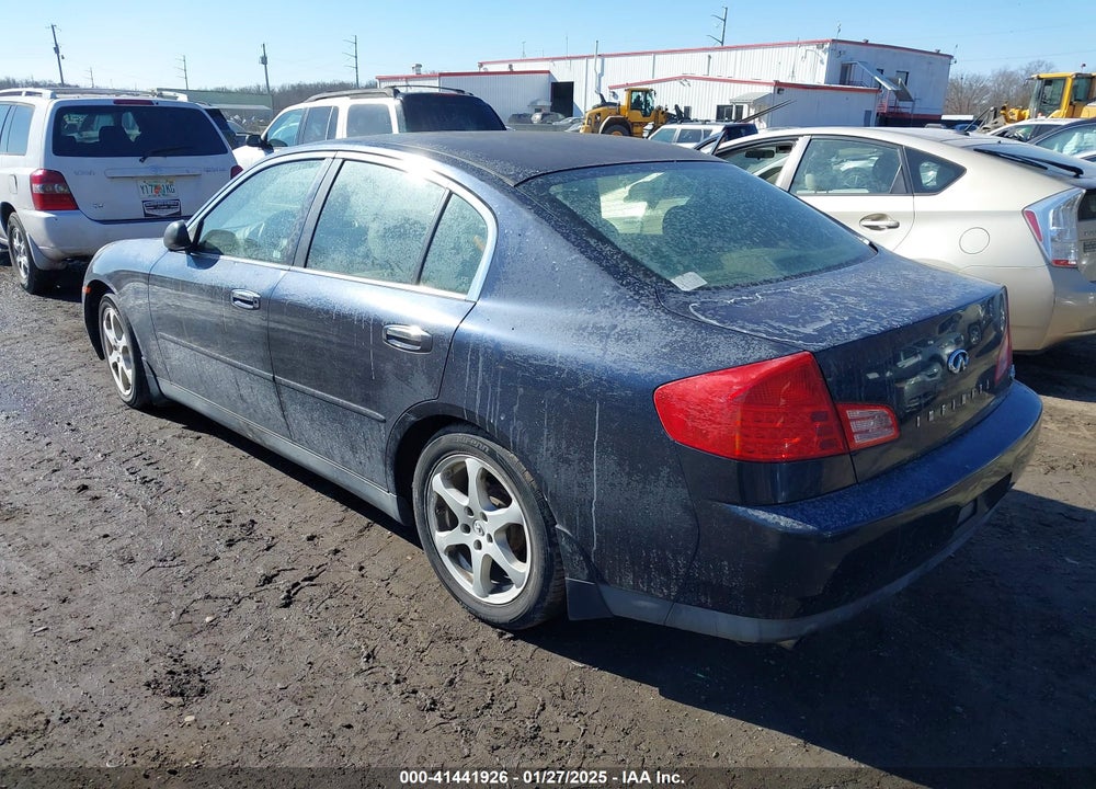 2004 INFINITI G35 VIN: JNKCV51E34M107529