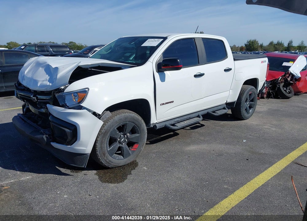 2021 CHEVROLET COLORADO VIN: 1GCGSCEN3M1276560