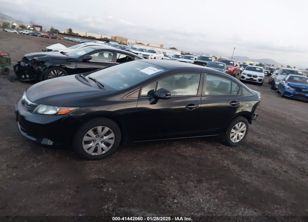 2012 HONDA CIVIC SDN VIN: 2HGFB2F55CH325490