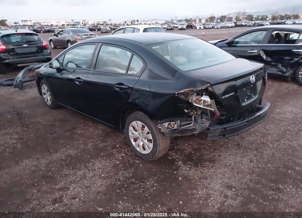 2012 HONDA CIVIC SDN VIN: 2HGFB2F55CH325490