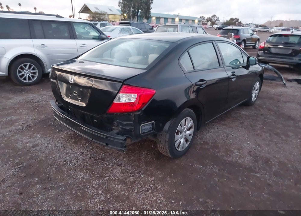 2012 HONDA CIVIC SDN VIN: 2HGFB2F55CH325490