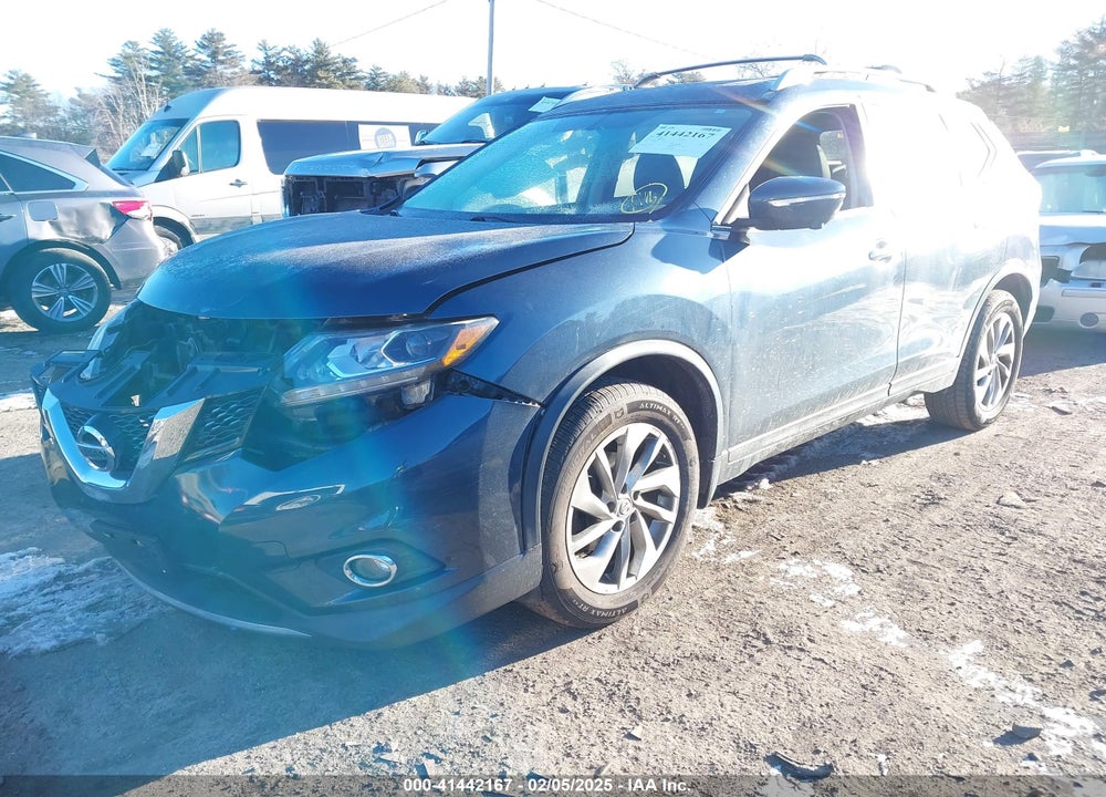 2015 NISSAN ROGUE SL VIN: 5N1AT2MVXFC822594