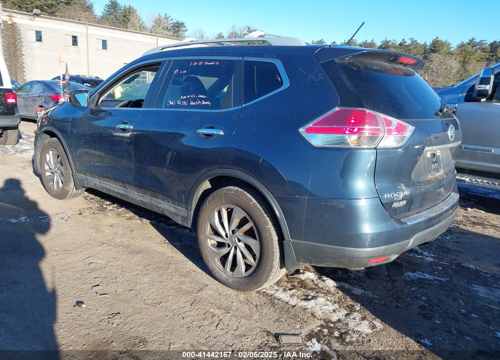 2015 NISSAN ROGUE SL VIN: 5N1AT2MVXFC822594