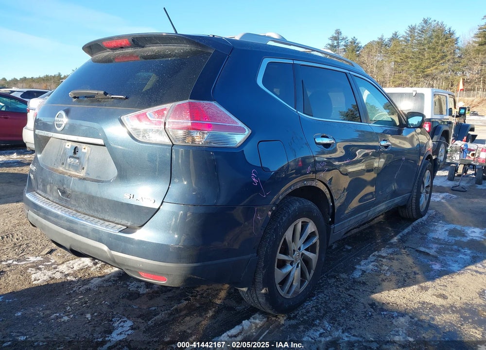 2015 NISSAN ROGUE SL VIN: 5N1AT2MVXFC822594