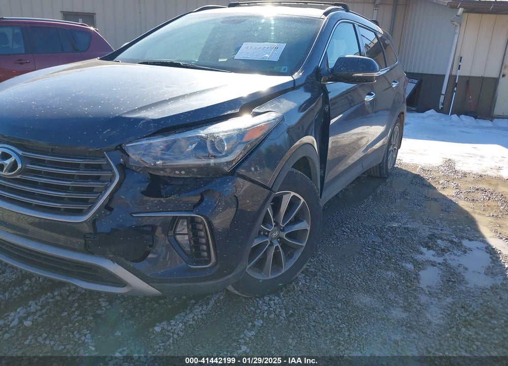 2017 HYUNDAI SANTA FE LIMITED VIN: KM8SNDHF7HU250586
