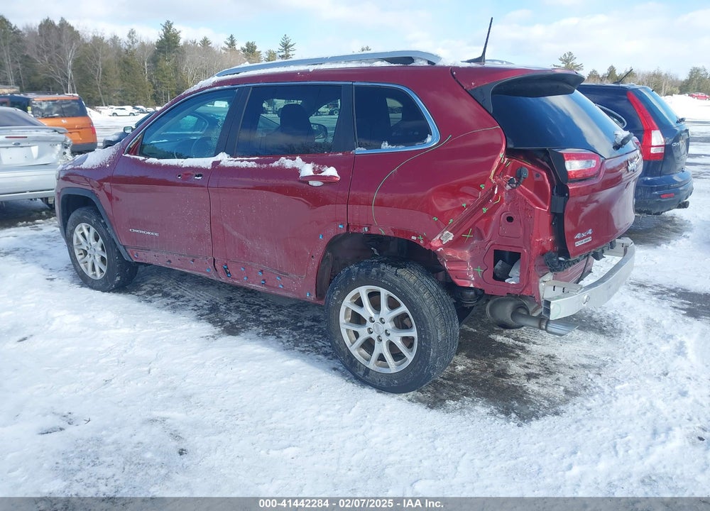 2016 JEEP CHEROKEE LATITUDE VIN: 1C4PJMCBXGW111789