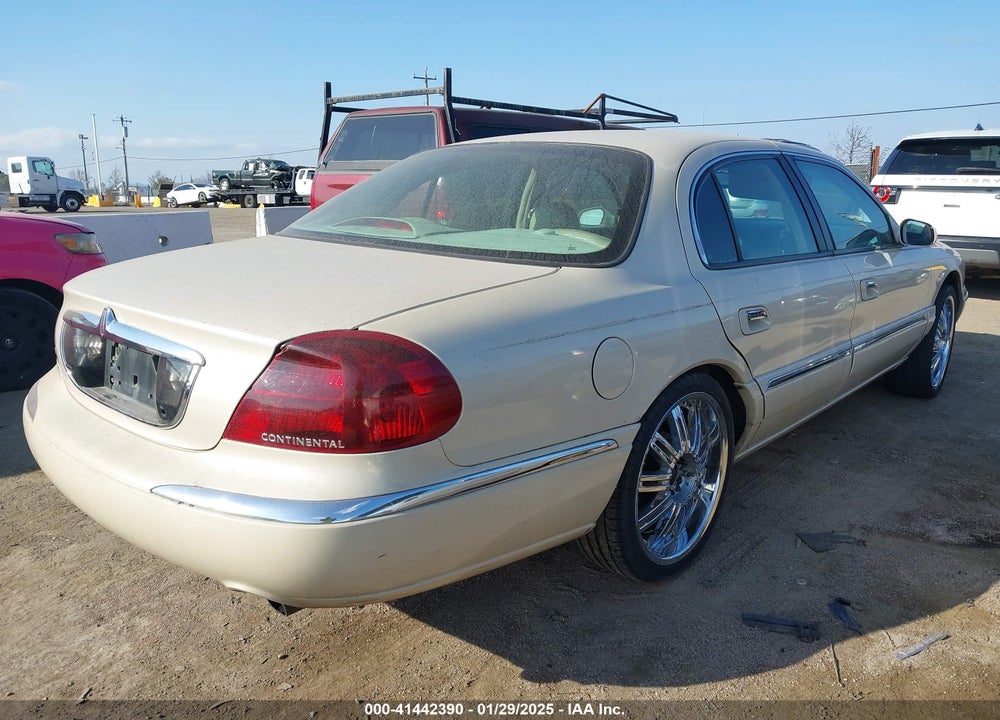 2002 LINCOLN CONTINENTAL VIN: 1LNHM97V22Y672557