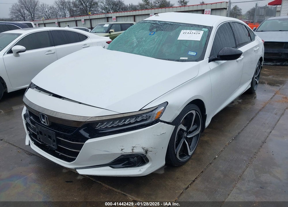 2022 HONDA ACCORD SPORT VIN: 1HGCV1F30NA124360