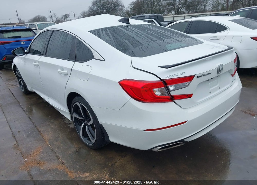 2022 HONDA ACCORD SPORT VIN: 1HGCV1F30NA124360