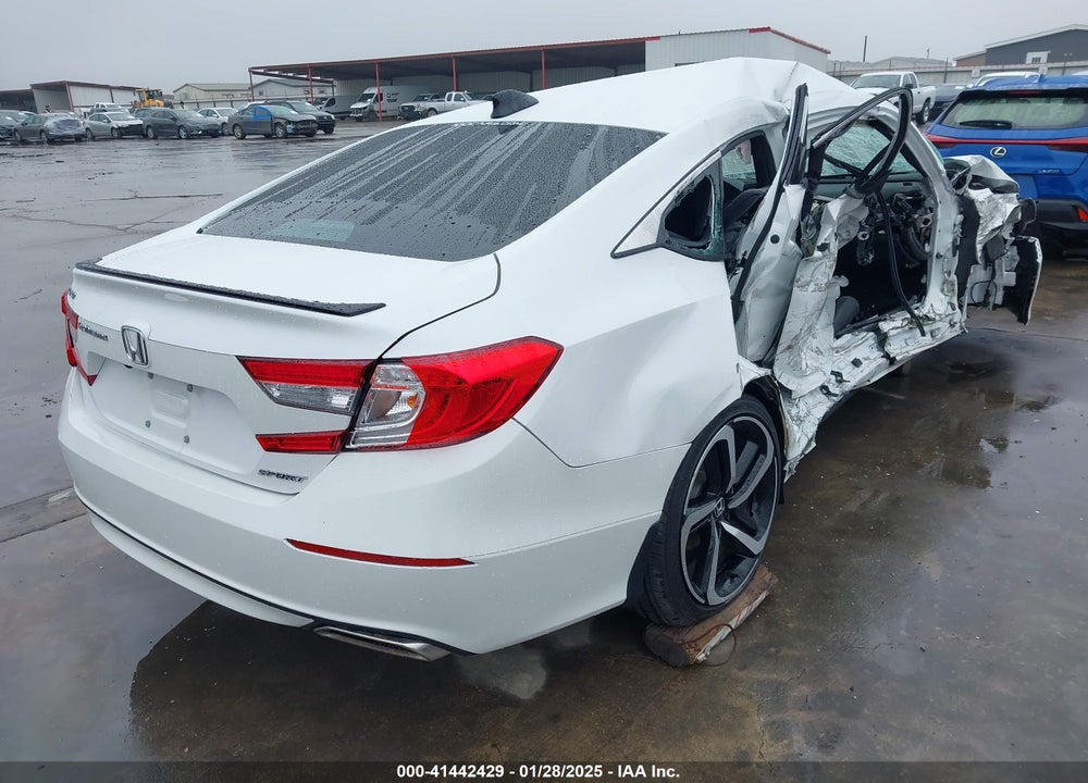 2022 HONDA ACCORD SPORT VIN: 1HGCV1F30NA124360