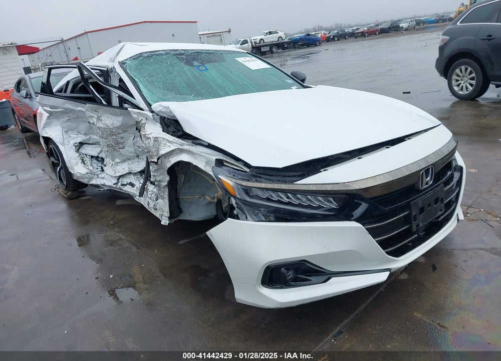 2022 HONDA ACCORD SPORT VIN: 1HGCV1F30NA124360