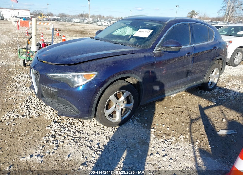 2018 ALFA ROMEO STELVIO VIN: ZASFAKAN9J7B89308